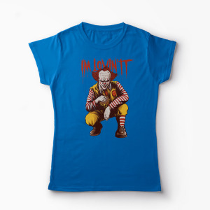 Tricou I'm Lovin' IT - Femei-Albastru Regal